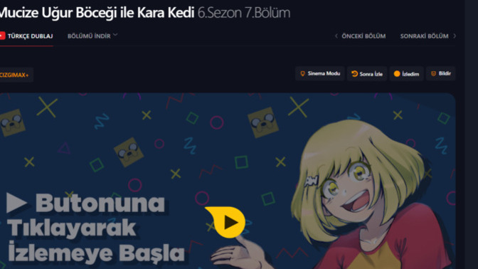 Çİzgi film izlemeyi sever misiniz?