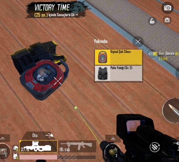 Pubg mobile de en çok sevdiğiniz şey nedir?