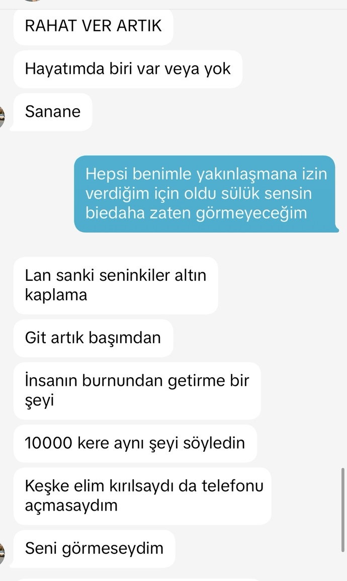 Eski sevgilim neden bu kadar nefret ediyor?