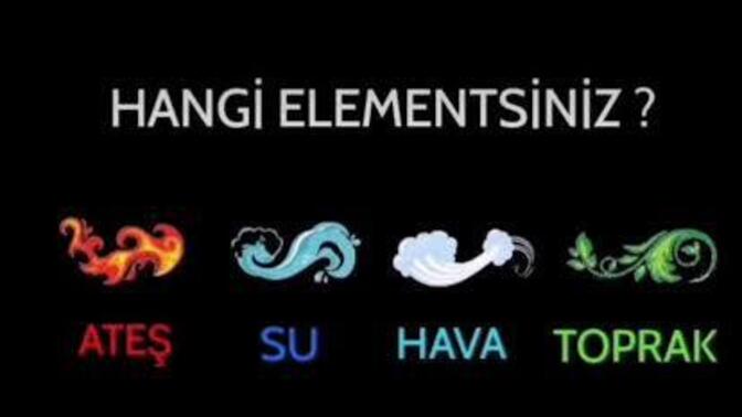 Burcuna göre hangi elementsin: ateş, su, hava mı yoksa toprak mısın 🔥💧🌪️🌍?