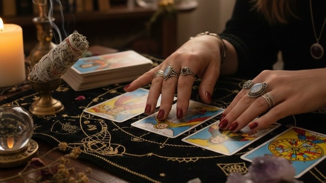 Aklındaki kişi seni düşünüyor mu merak ediyorsun tarot kartlarına beraber bakalım mı 🔮?