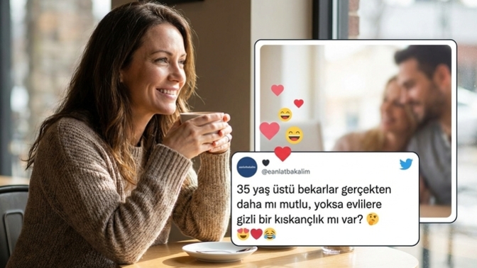 35 yaş üstü bekarlar gerçekten daha mı mutlu, yoksa evlilere gizli bir kıskançlık mı var? 🤔