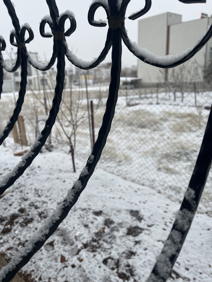 Sizde de kar yağmaya başladı mı, şu an orada hava durumu nasıl ☃️?