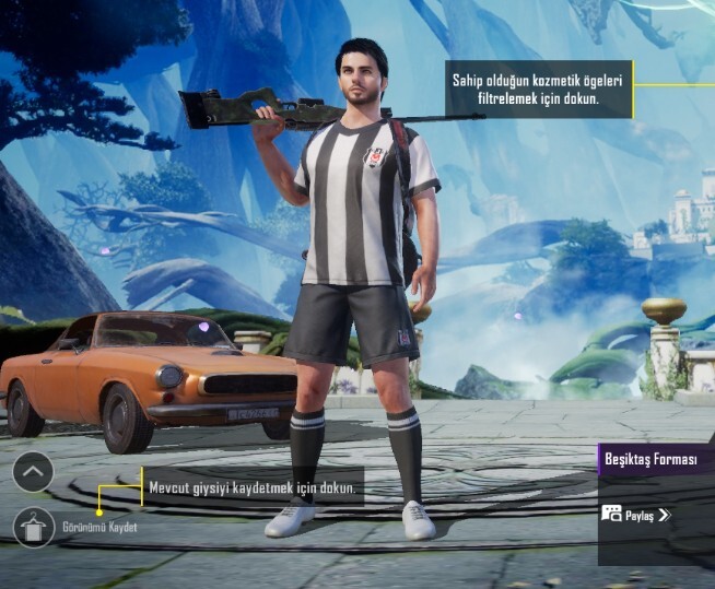 PUBG Mobile de maç forması aldınız mı hangi forma?