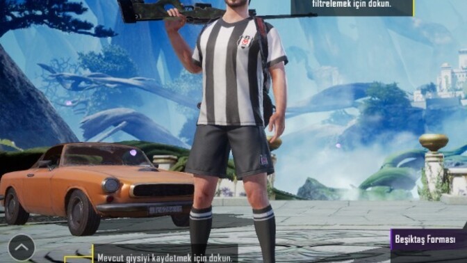 PUBG Mobile de maç forması aldınız mı hangi forma?