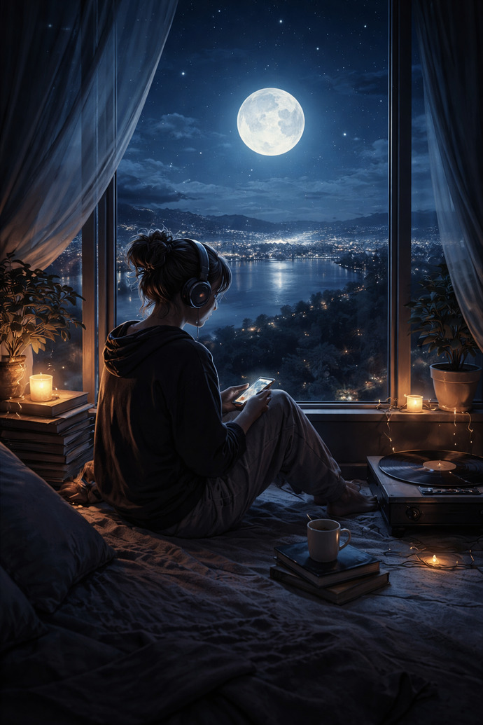 Gece yalnızken dinlediğin vazgeçilmez şarkı ne?