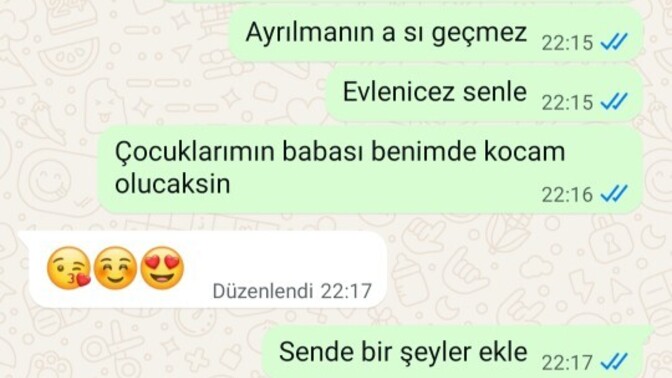 Sevgilim ilerde ayrılır gibi ne diyorsunuz arkadaşlar hiç tatmin edici bir cevap vermedi ciddi düşünüyorum?