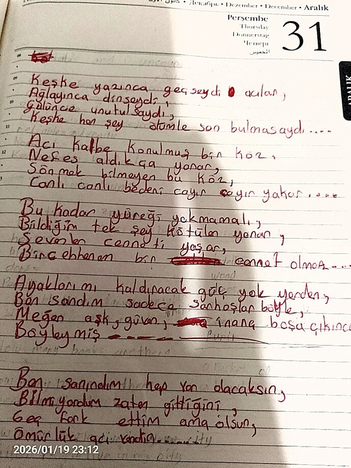 Canınızı acıtana acınızı anlatır mısınız?