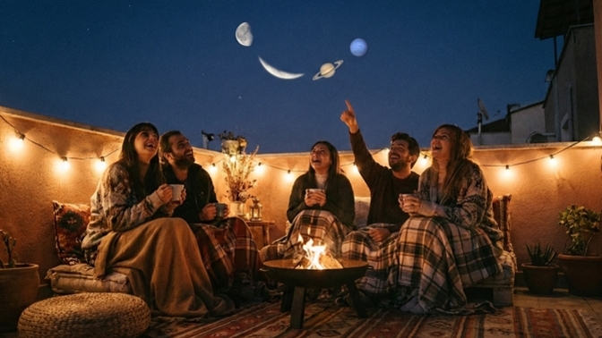 Bu gece gökyüzü bize gülümsüyorken hangi dileği tutuyorsun? 🌙
