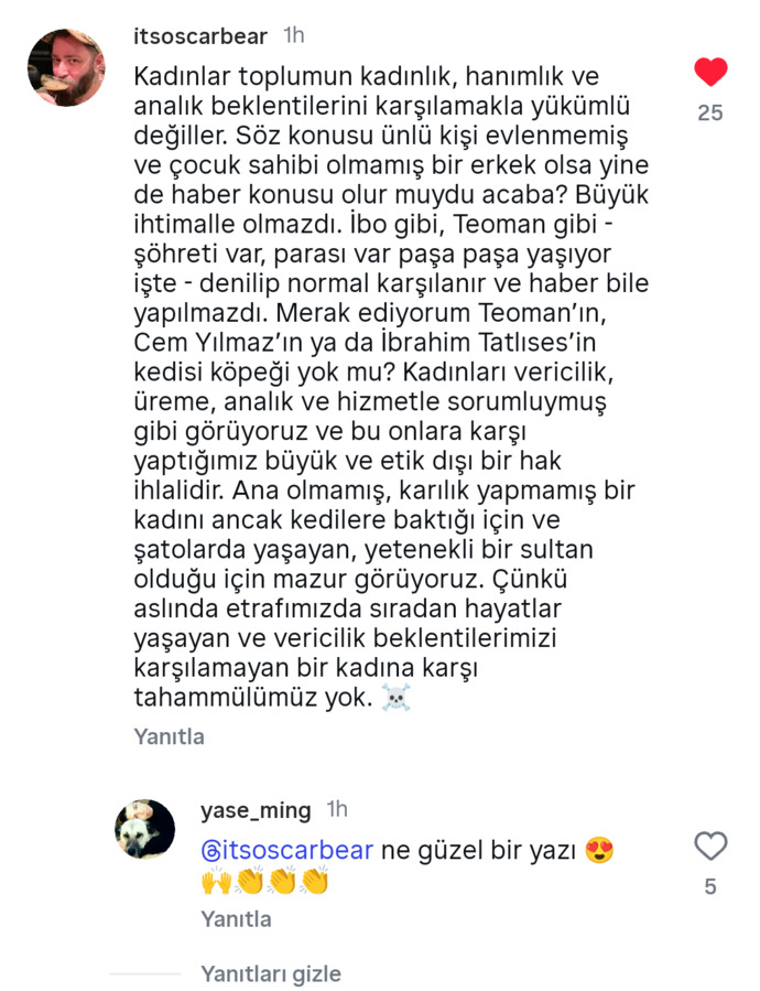 Erkeklerin kadından başka derdi yok mu kadınlar ne yapsa erkeklere batıyor?