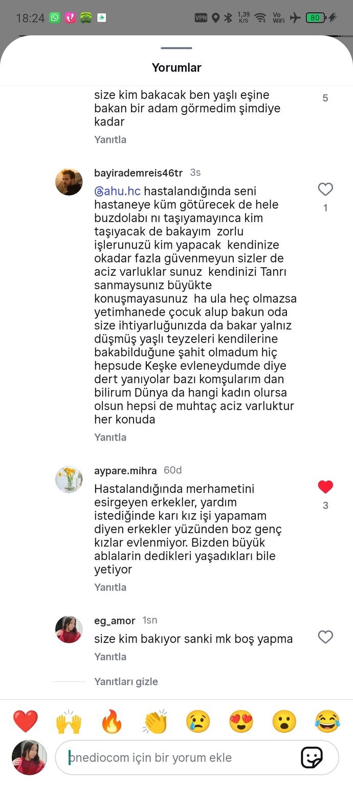 Erkeklerin kadından başka derdi yok mu kadınlar ne yapsa erkeklere batıyor?
