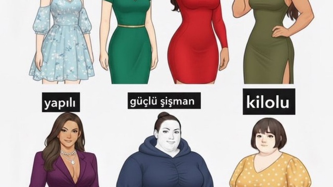Hangi kadının fiziğini beğenirsin?