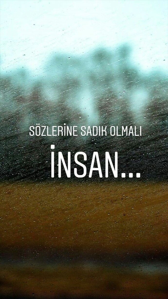 Sözünüze sadık birimisindir?