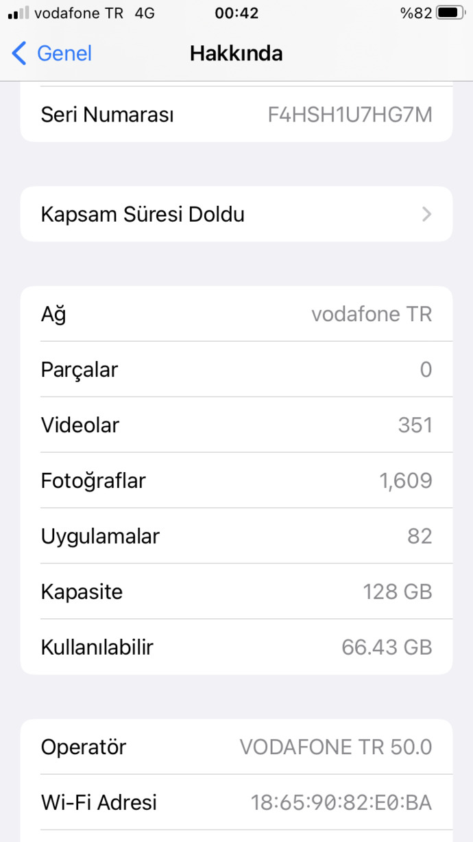 Telefonunuzda şu an kaç GB boş hafıza kaldı,?