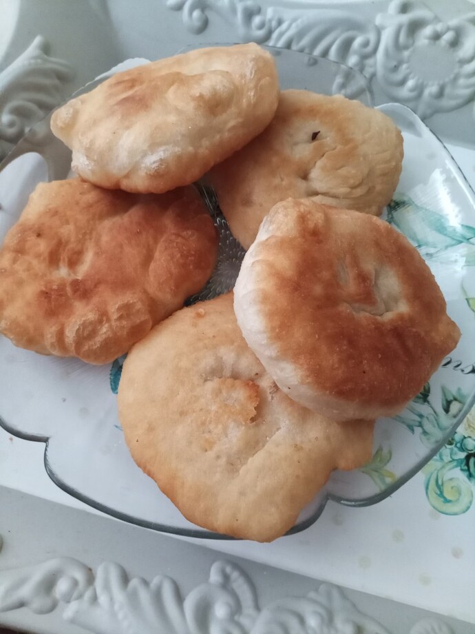 Hamur kızartması yaptım 🙂 nasıl görünüyor?