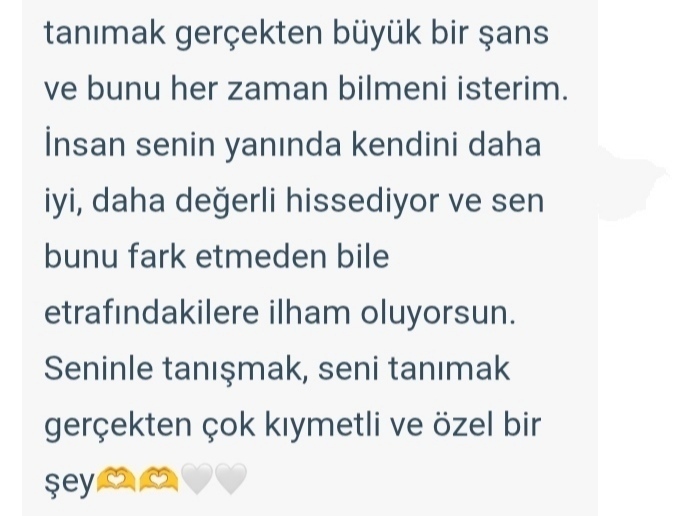 İltifat alınca sizde mutlu oluyormusunuz? en son ne zaman iltifat aldınız?
