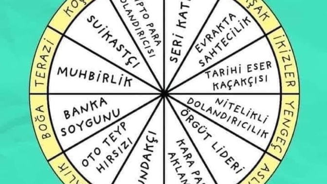Burcunuza göre hangi suça meyillisiniz?