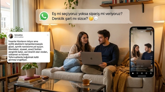 Eş mi seçiyoruz yoksa sipariş mi veriyoruz 🤔 Sizce denklik şart mı?