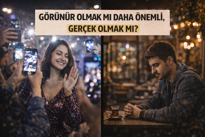 Görünür olmak mı daha önemli, gerçek olmak mı?