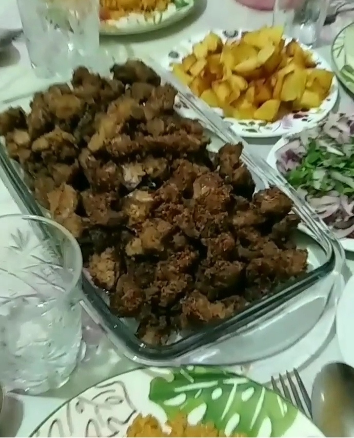 Siz benim hiç ciğerimi yediniz mi?