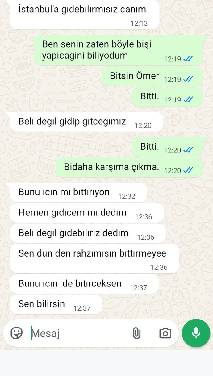 Sizce ayrılmak la doğru olanı mi yaptım?