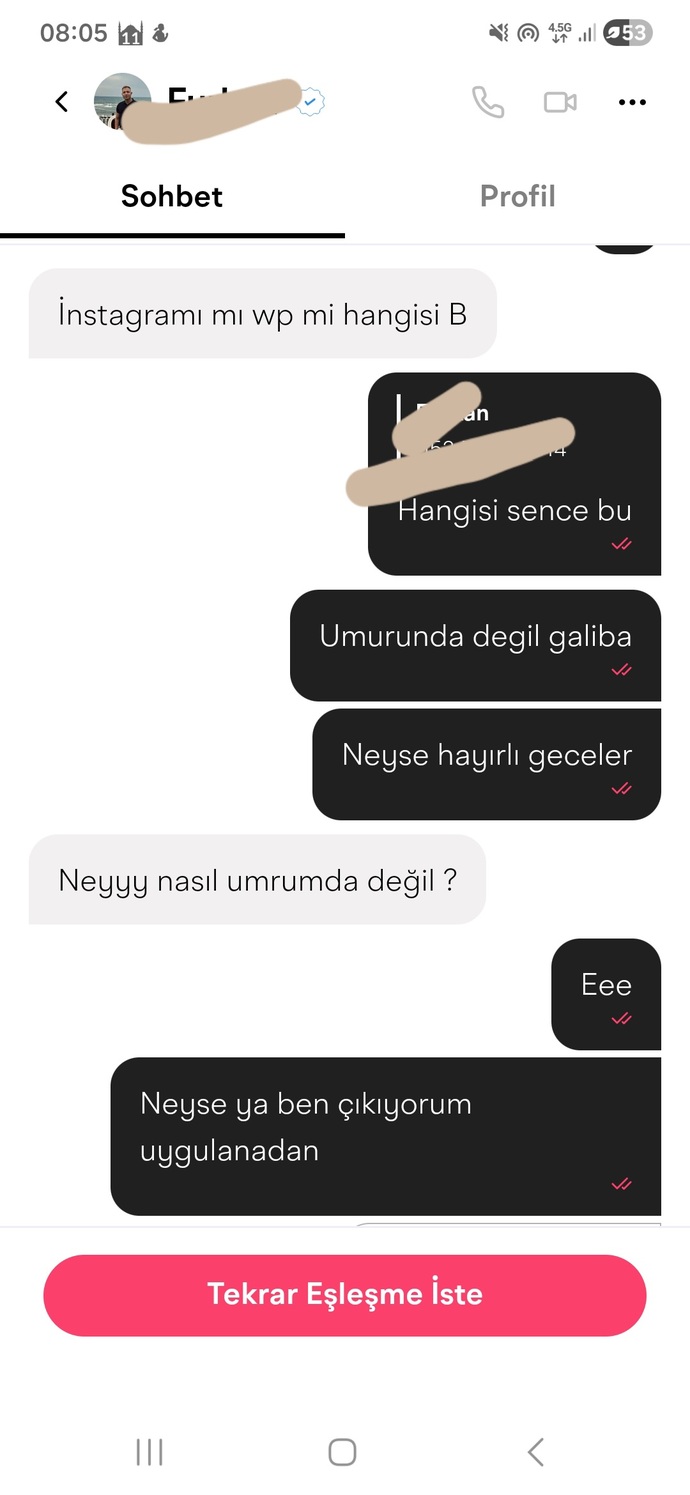 Kör olamaz dimi bilinçli yaptığını düşündüm eşleşmeyi kaldırdım?