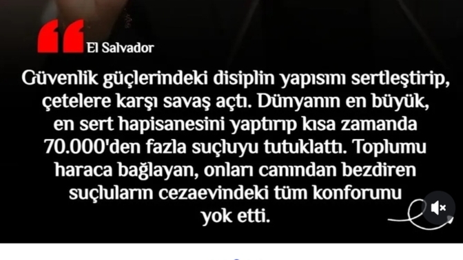 Türkiye'ye de böyle sert bi lider mi gerekiyor?