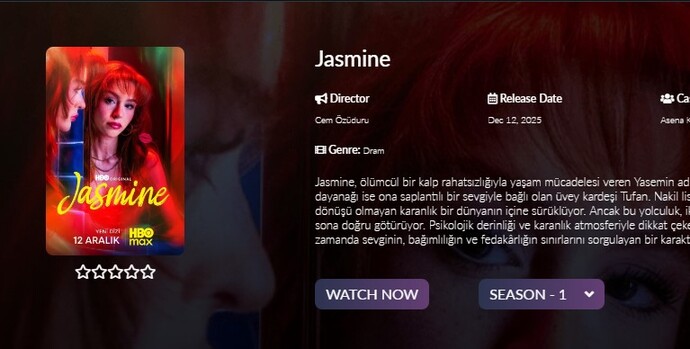 Jasmine filmi nereden izleyebilirim, hangi platformlarda var bilen var mı?