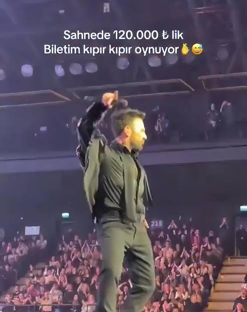 Elinizde imkan olsa bu fiyata bilet alıp Tarkan konserine gider miydiniz?