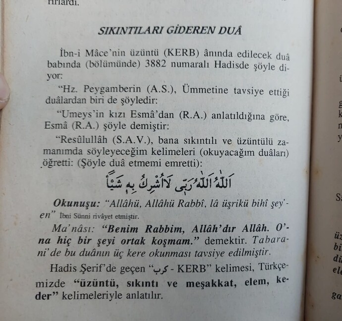 Zor durumdayken kabul olan dua?