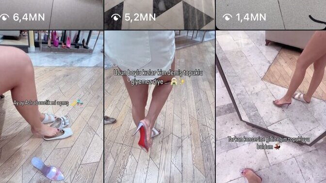 Bu ablamiz sadece ayaklarini paylasarak ayda 85k tl kazaniyormuş ınstagram aboneliklerinden. bu ıvırtı neden patladı kı bu kadar?