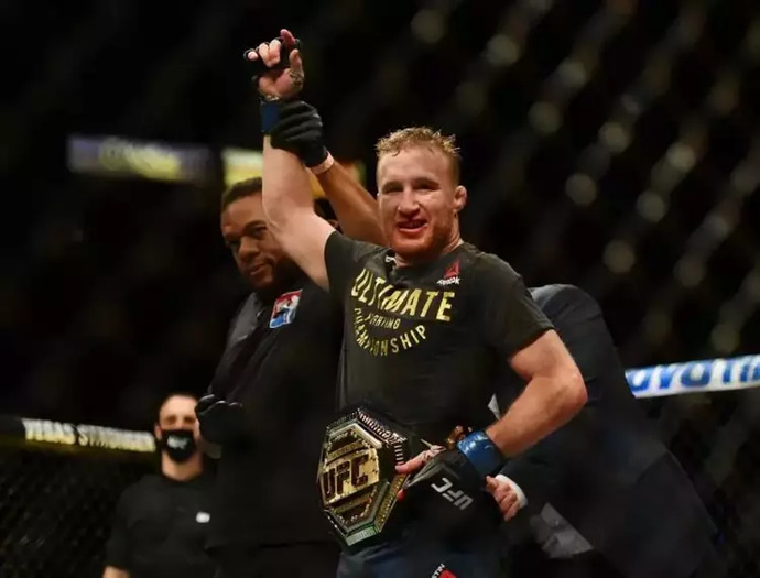 UFC hafif siklet şampiyonu Justin Gaethje