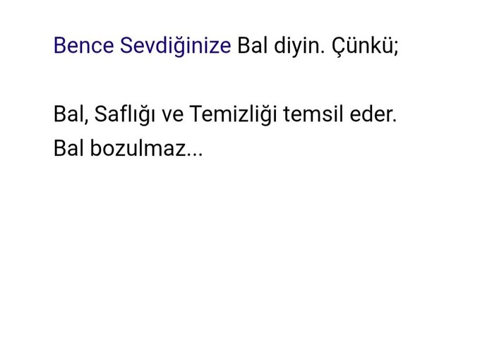Sevdiklerinize nasıl hitap edersiniz?