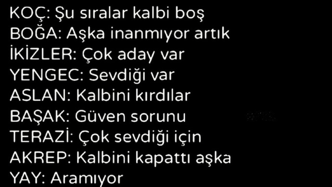 Burçların Neden Sevgilisi yok?
