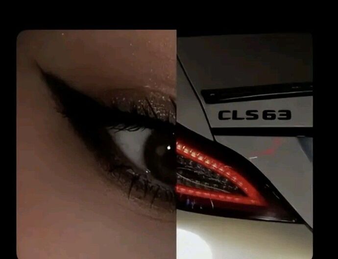 Kadınların kirpikleri mi daha göz alıyor, yoksa BMW farı mı mı?