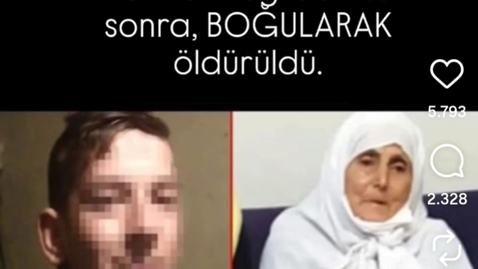 Bir genc 92 yasindaki komsusunu tecavüz etmis sonra bogup öldürmüs bu dünya nereye gidiyo?