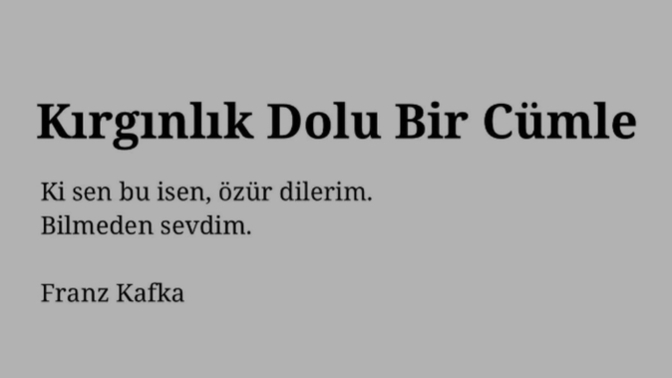 Kırılınca tepkiniz ne olur?