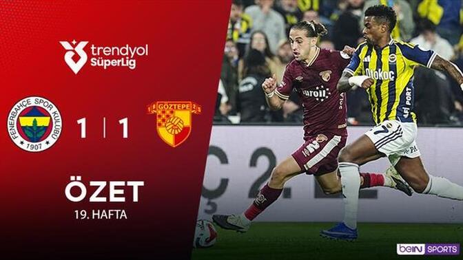 Fenerbahçe - Göztepe ile Kadıköy'de 1-1 berabere kalarak şampiyonluk yarışında yara aldı! Maçı nasıl buldunuz?