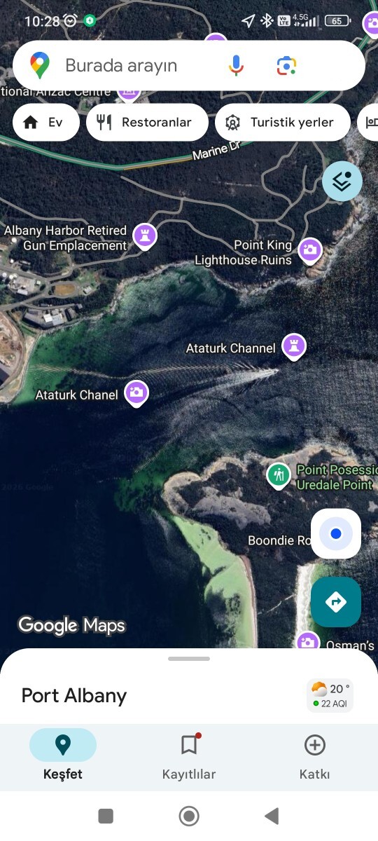 Atatürk Kanalı diye bi yer var biliyor musunuz?