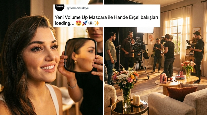 Kirpiklerinde en çok neye takılıyorsun – hacim mi, uzunluk mu, lifting mi? Ve Hande Erçel tarzı o temiz ama dikkat çeken bakışları yakalamak için tek ürün seçecek olsan, maskara mı dersin eyeliner mı? 💬👇