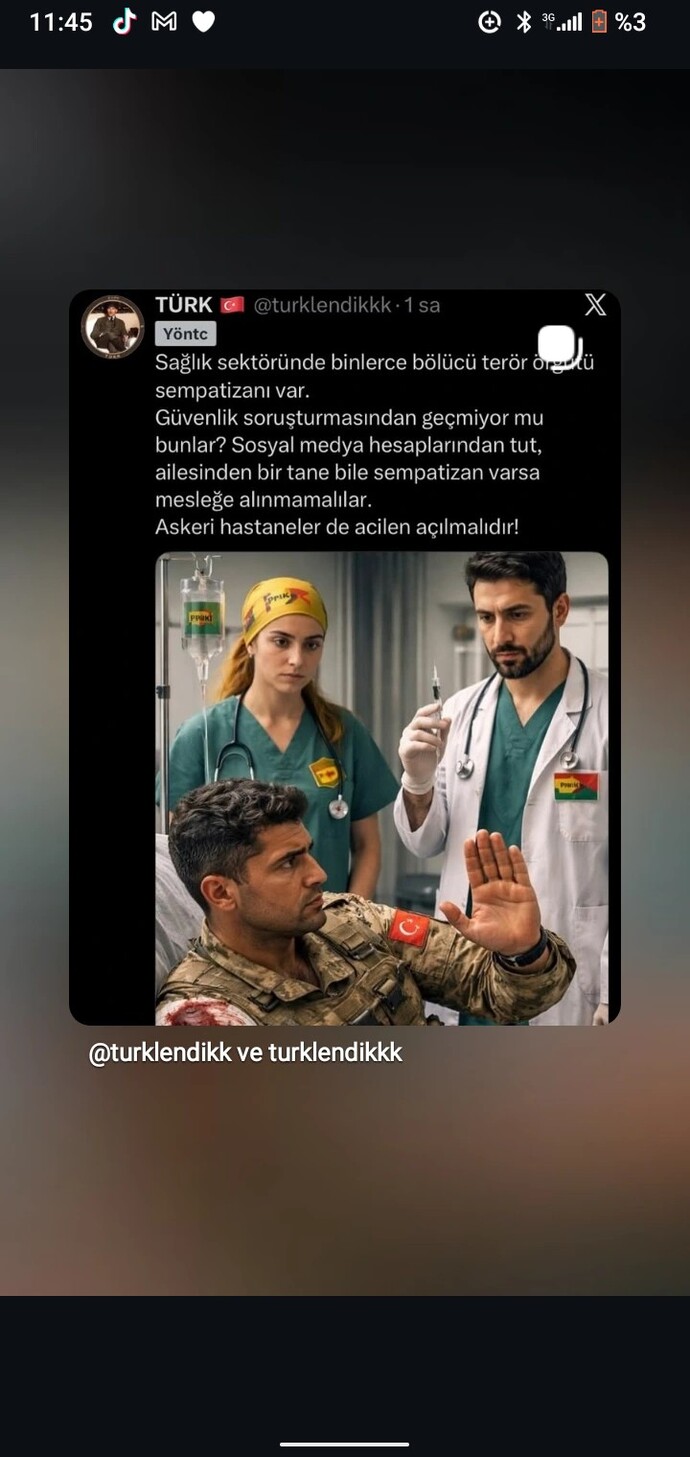 Askeri Hastanelerin Açılması İçin İmza Kampanyası Var. İmzalar mısınız?