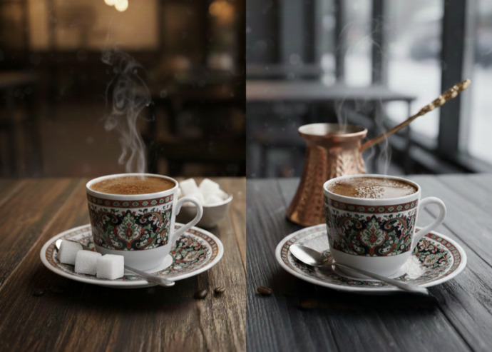 Sade kahve mi şekerli kahve mi?
