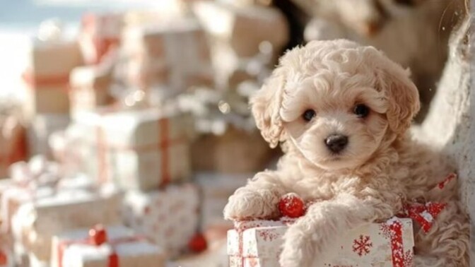Bu tatlı minik köpeği 🐶 size hediye edeyim mi?
