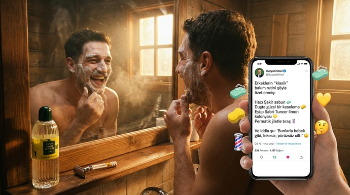 Erkeklerin “Hacı Şakir + kolonya” rutini gerçekten yeterli mi? 😅