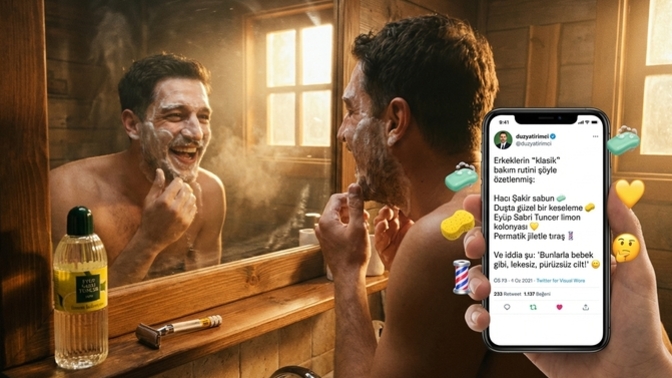 Erkeklerin “Hacı Şakir + kolonya” rutini gerçekten yeterli mi? 😅