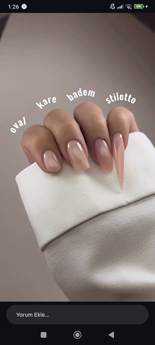 Hangi tırnak modeli daha güzel?