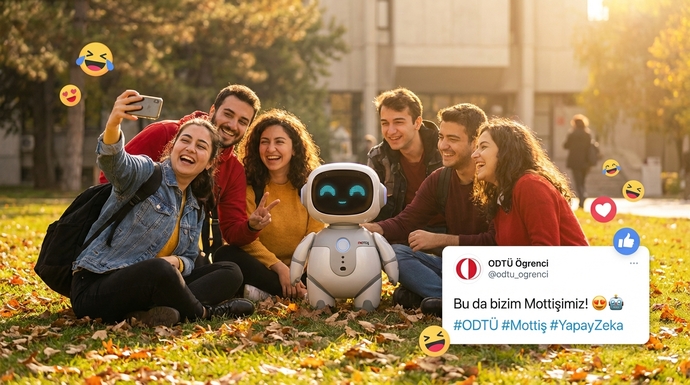 ODTÜ’den “Mottişim” akımı sizce de orantısız zeka değil mi? 🤣