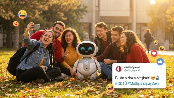 ODTÜ’den “Mottişim” akımı sizce de orantısız zeka değil mi? 🤣 