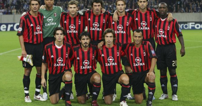 Efsane Milan kadrosunu bilmeyen erkekle olur mu?