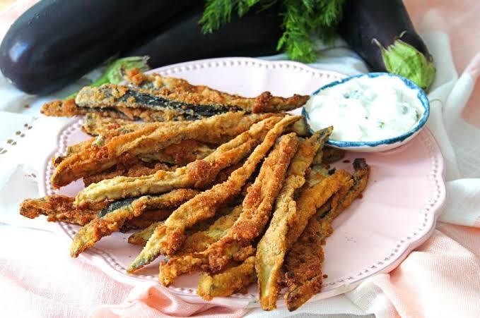 Galeta unlu patlıcan kızartması yedin mi?